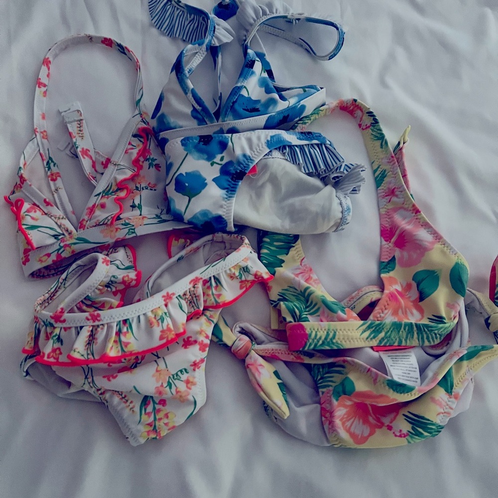 SUNUVA Bikinis set of 3 size 5/6